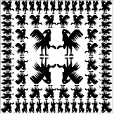 Square Limit with eight-leg crow