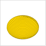 Golden Ball by rotation