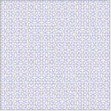 Hilbert curve with polygon variation