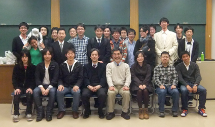 B4研究室配属見学会打ち上げ